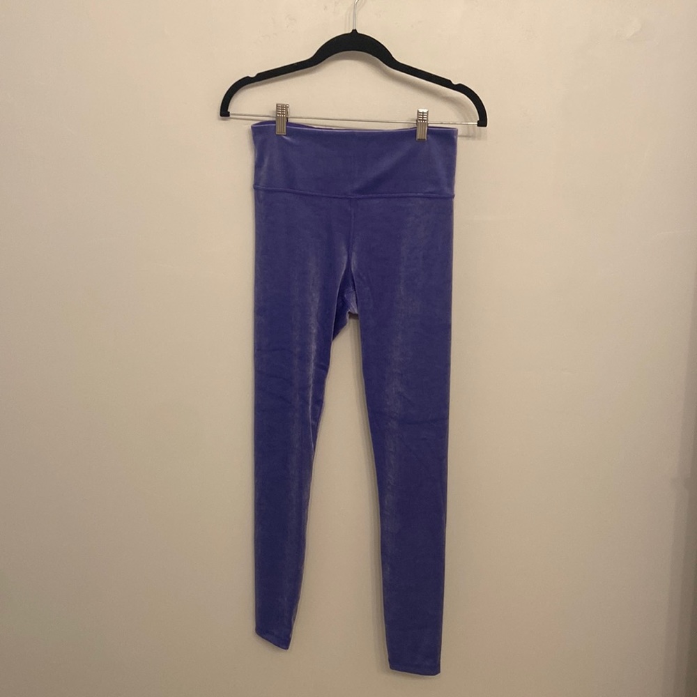 Brand new, never worn or washed SP Purple velvet  Elation legging